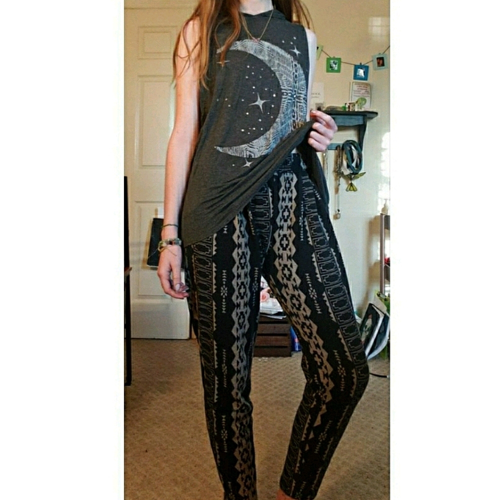 super cute bohemian sweatpants